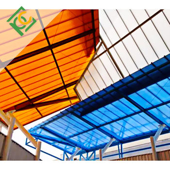 multiwall polycarbonate hollow sheet for greehouse carport and awnings