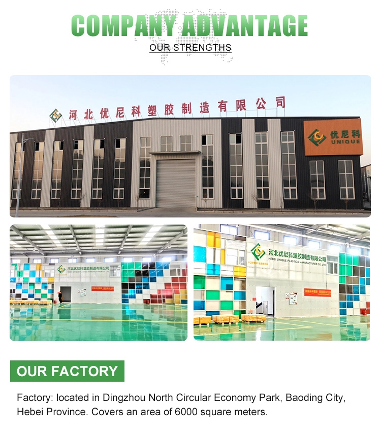 UNQ solid polycarbonate sheet suppliers factory for greenhouse-2