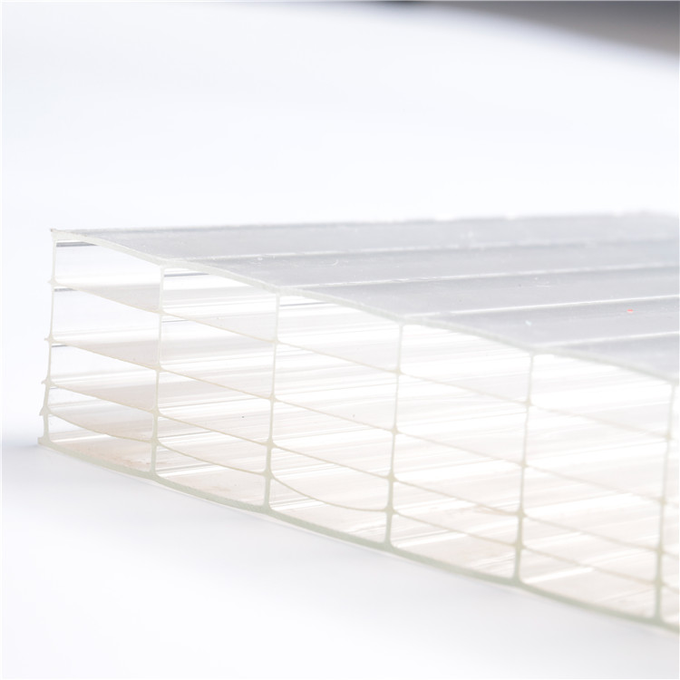 FOUR-WALL Hollow Polycarbonate Sheet pc lite polycarbonate hollow sheet