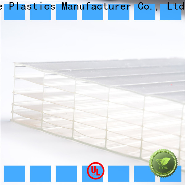 UNQ Top polycarbonate hollow sheet suppliers for business for railway station and aviation overpass