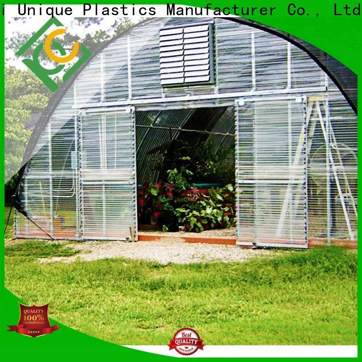 UNQ High-quality polycarbonate sheets for greenhouse company for metal roof with lighting
