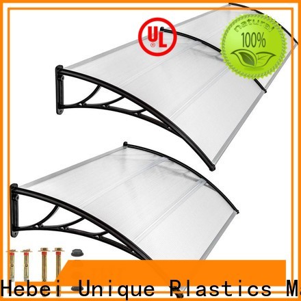 UNQ Top diy polycarbonate awning Suppliers for private garden