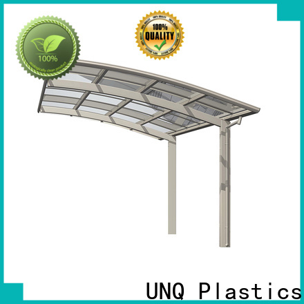 UNQ metal roof sheets price per sheet factory for private garden