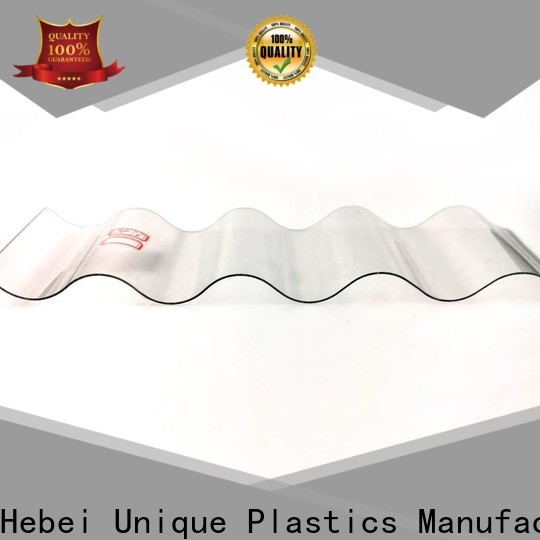 UNQ polycarbonate plastic for sale factory for commercial buildings