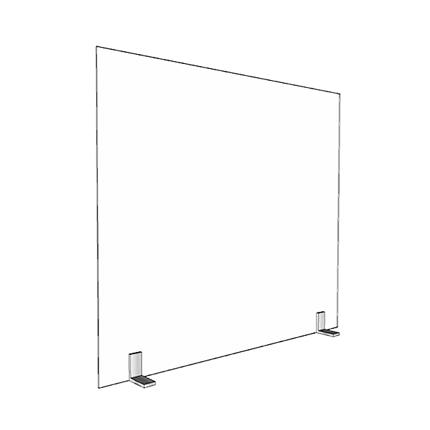 1/8″ thick Small 28″ x 24″Acrylic Divider