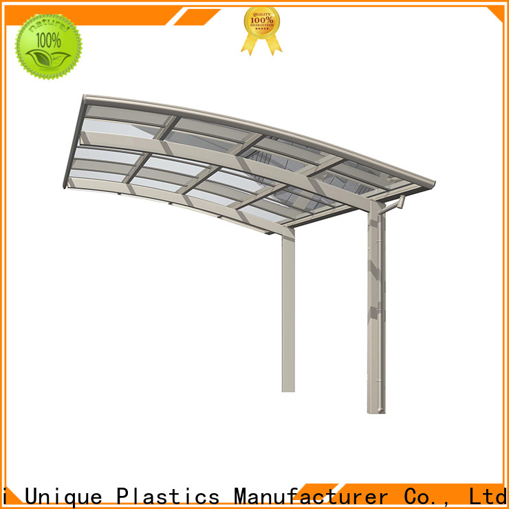 UNQ corrugated roofing plastic sheets company for private garden