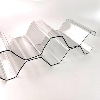 Clear Corrugated Polycarbonate Sheet
