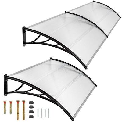 Polycarbonate Window Awnings Clear Solid Polycarbonate Roofing Sheets Canopy Awnings