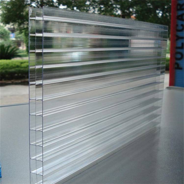 transparent double wall polycarbonate sheet