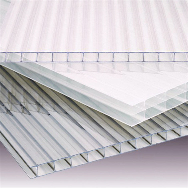 4mm 6mm 8mm 10mm Twinwall Polycarbonate Roofing Sheet